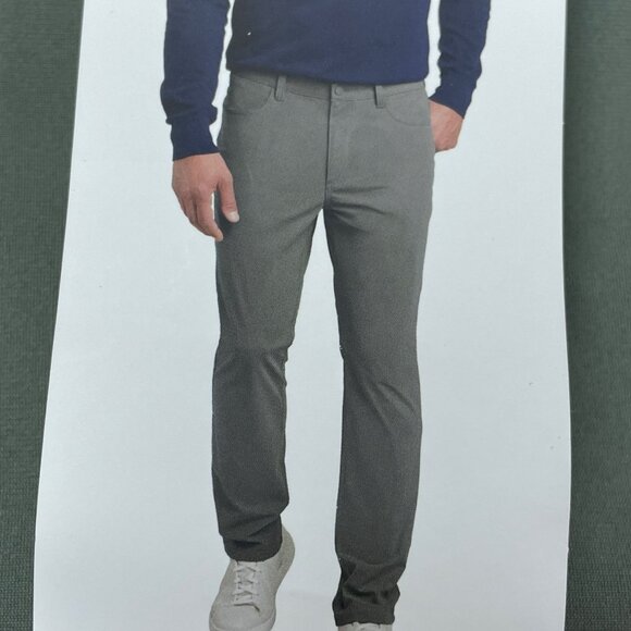 Kirkland Signature Mens Sage Green Commuter Pants 40x32 UPF 50+ a1382 - Picture 2 of 7